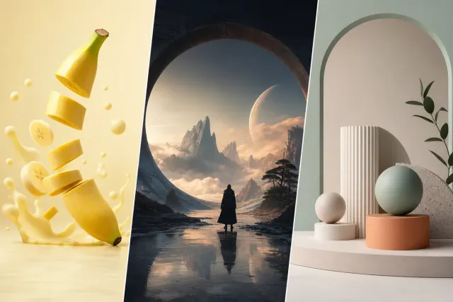 تولید تصویر با AI: مقایسه Nano Banana، Midjourney و gpt-image